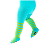 Organic Tights - Turquoise and Green - 2-4Y