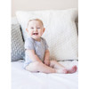 Organic Baby Onesie - Grey 3-6 months