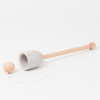 Wooden Cup and Ball Game - Grey