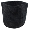 Black African Sisal Basket