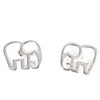 Elephant Gifts For Her - Stud Elephant Earrings