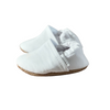 White Moccasins for Baby - 0-3 Months