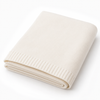 Organic Baby Blanket - Knit Cream