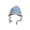 Organic Baby Bonnets - Blue - 6-12 months