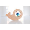 Wooden Whale Rattle