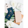Passport Wallet - Vegan Leather - Ballet Pink