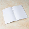 White Vegan Leather Notebook