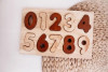 Wooden Number Puzzle 1-9