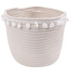 Rope Basket with Pom Pom