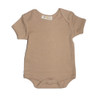 Organic Baby Onesie Light Brown