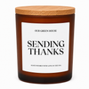 Hand Poured Candle - Sending Thanks