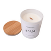 Candle with name customized