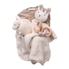 Organic Baby Gift Basket - Fleecy Friends