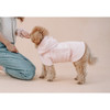 Pink Dog Towel Bath