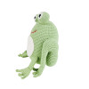 organic stuffed frog toy