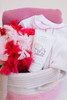 Organic Baby Girl Gift Basket - Pink Paradise