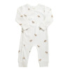 Organic Cotton Kimono Romper - Deer Print