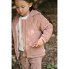 Organic Corduroy Quilted Jacket - Thistle
