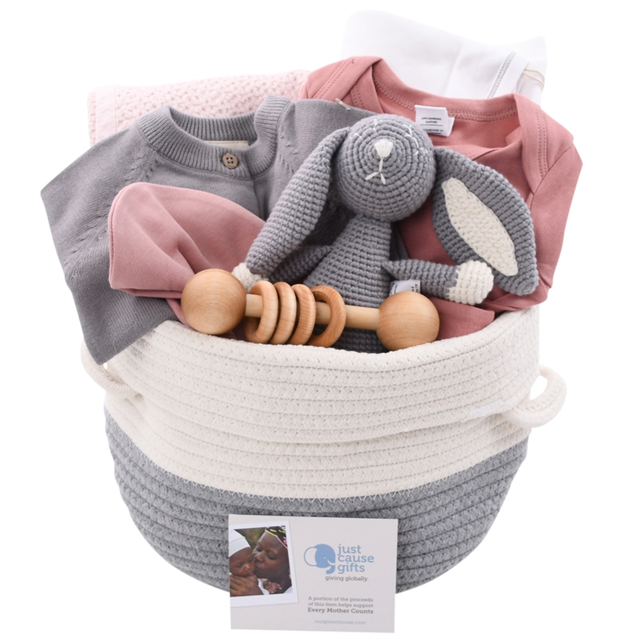 High End Baby Gifts Quality Baskets Modern Colors
