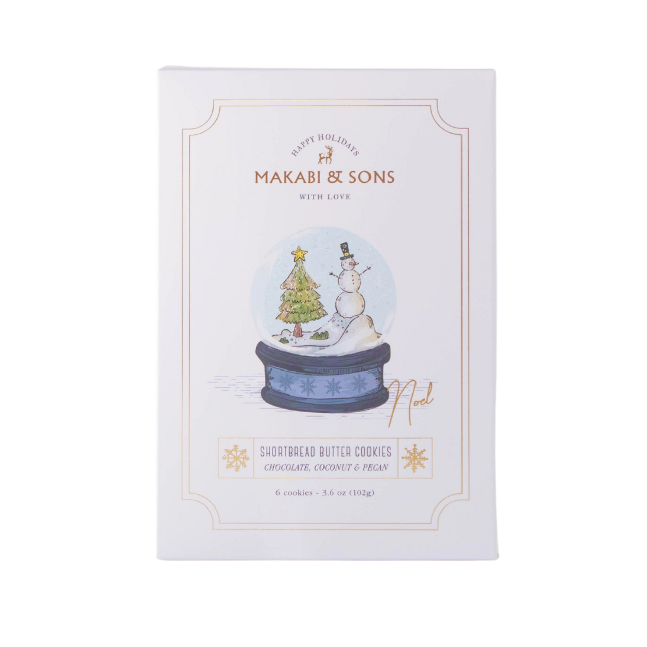 Winter Chocolate Coconut Pecan Cookies