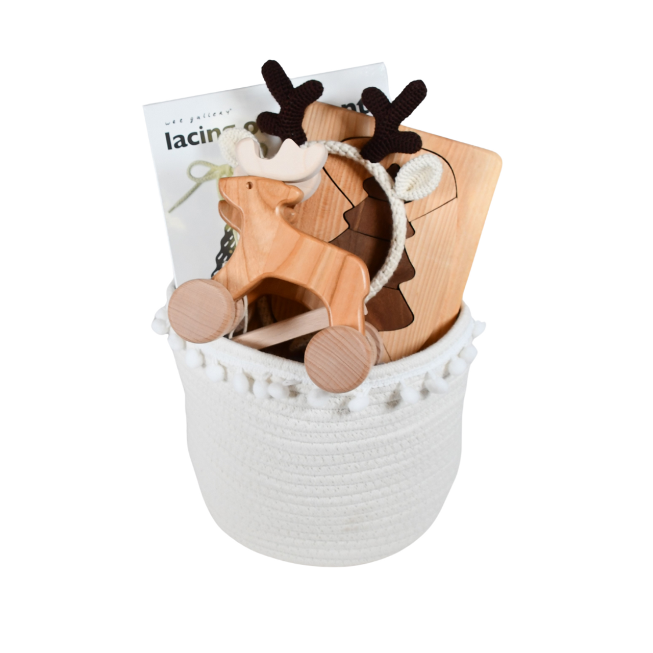 Holiday Kid's Gift Basket - Elf-Made Holiday Kid's Gift Basket - Elf-Made