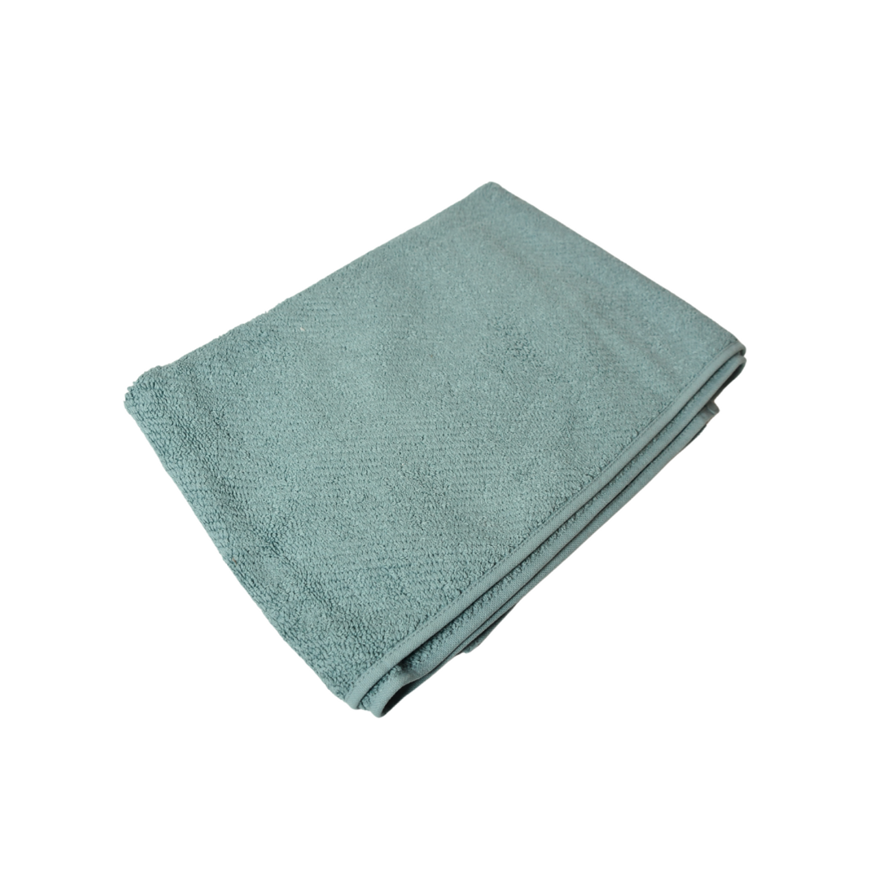 Organic Hand Towel - Deep Dusty Aqua