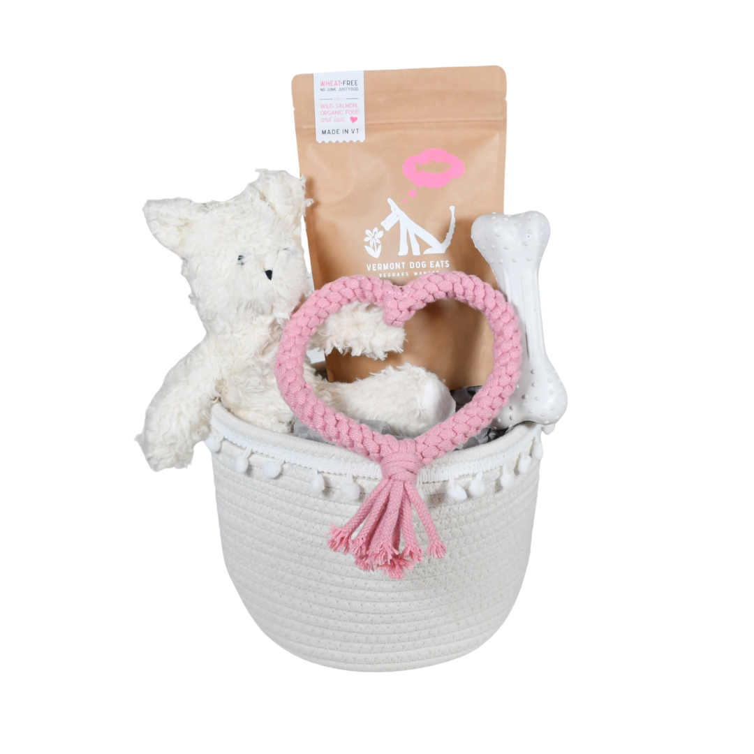 Cesta Pet com Flores