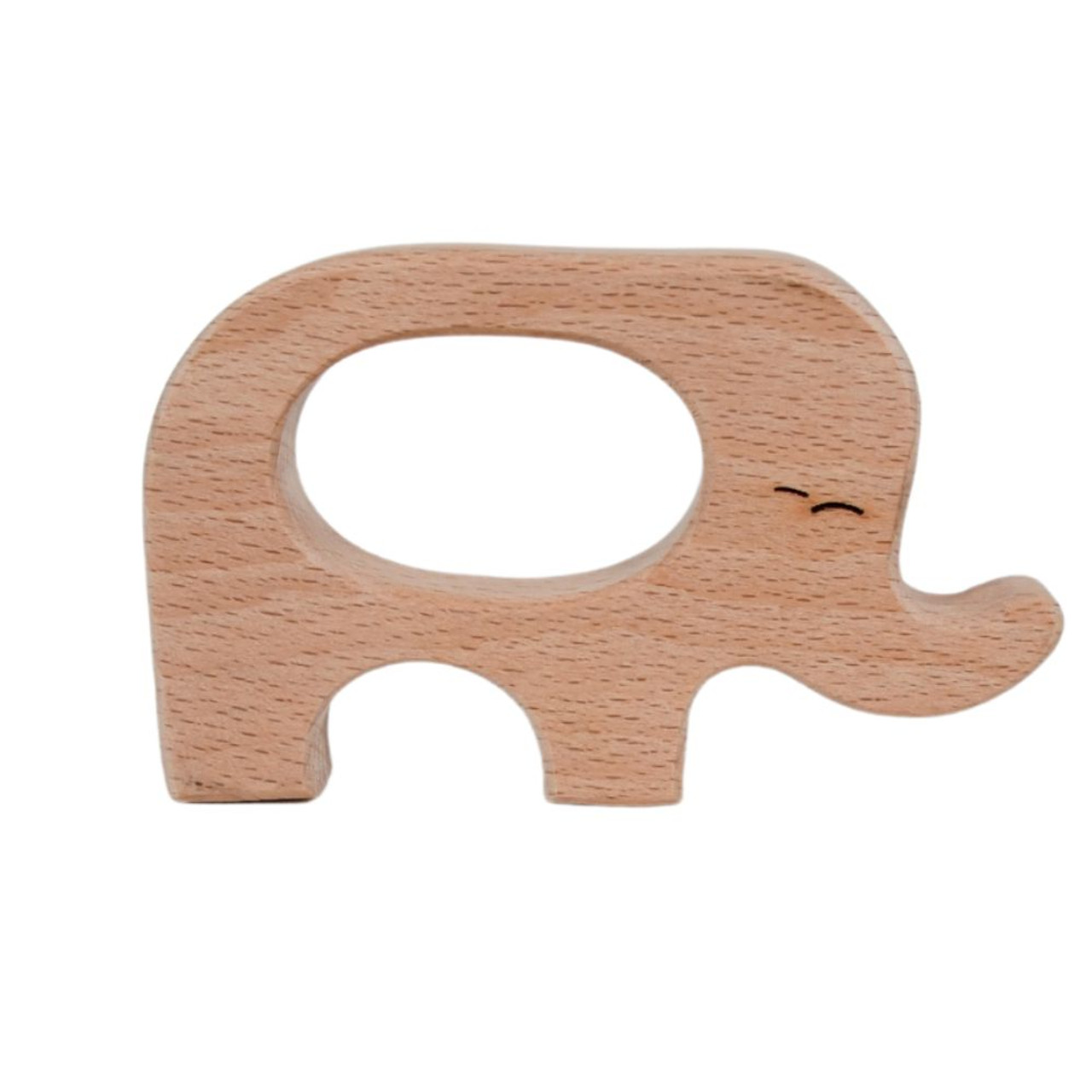 Wooden Elephant Teether
