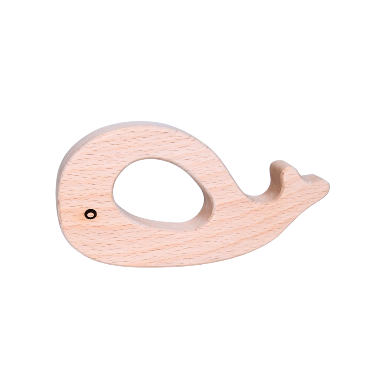 Wooden Teething Toy - Whale