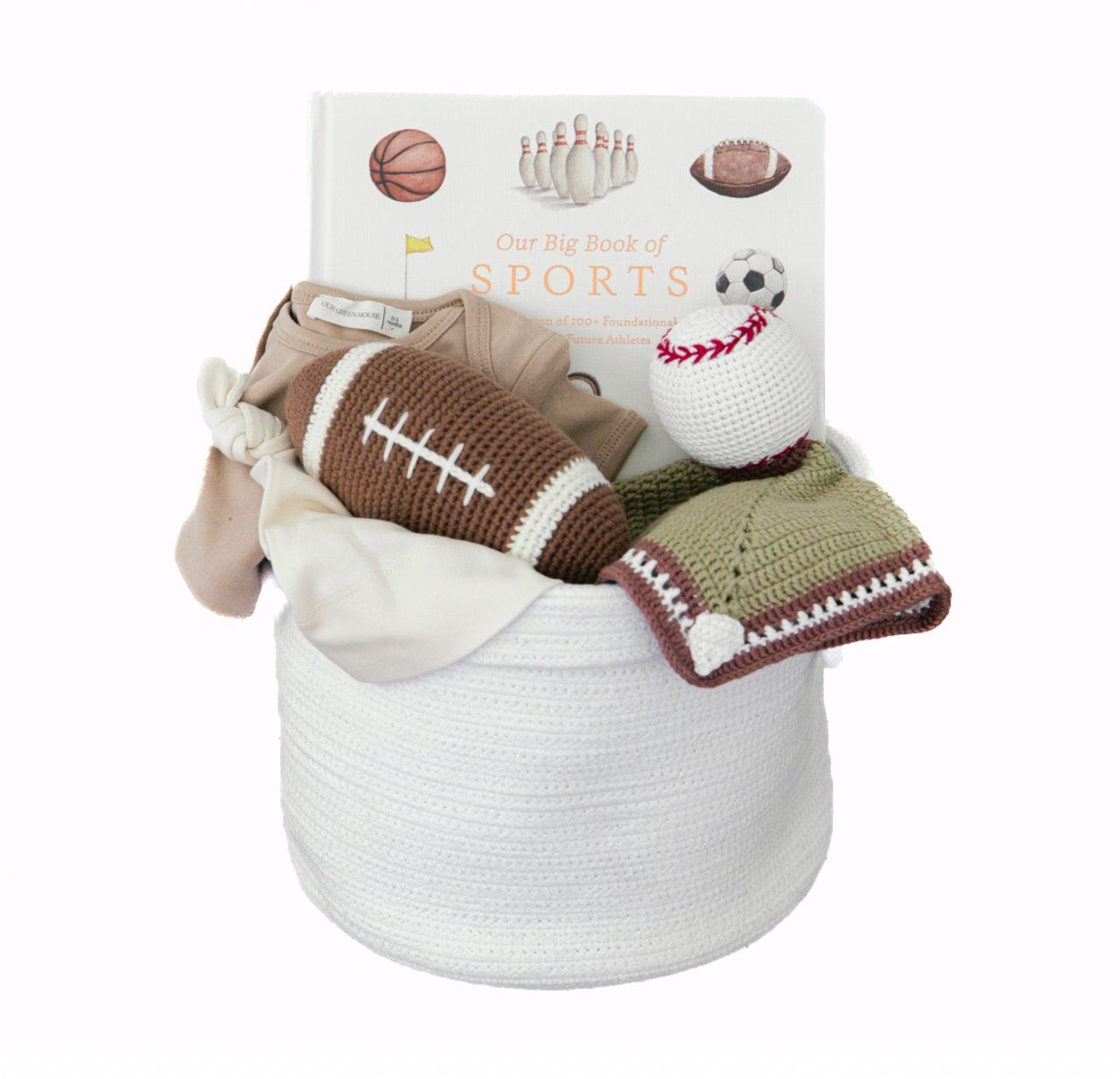 Sports Baby Gift Basket - All Star