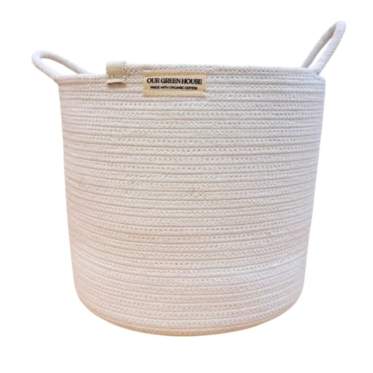 New! Organic Cotton Rope Basket