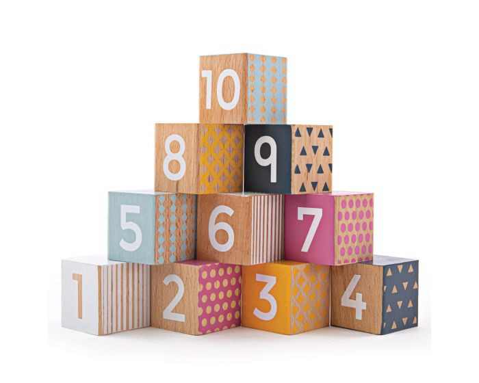 Wooden Number Blocks