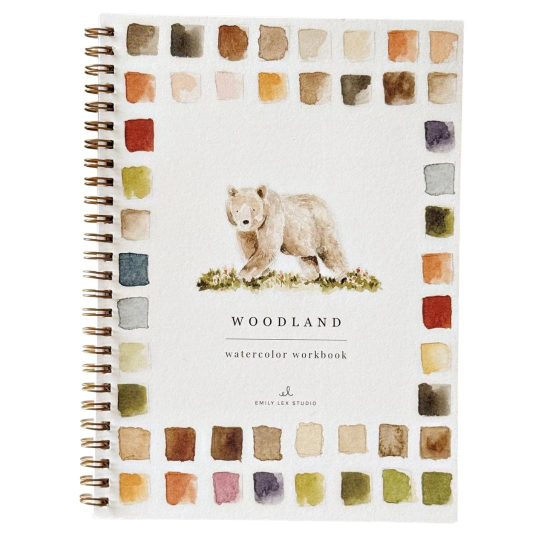 Watercolor Workbook - Woodland