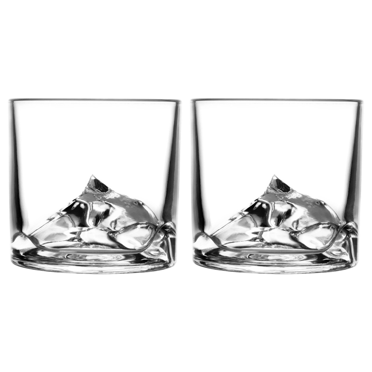 Whiskey Glasses - Mount Everest - Set of 2