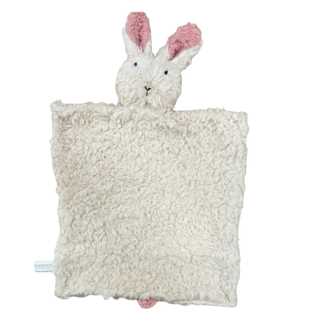 Organic Cotton Baby Lovey - Bunny