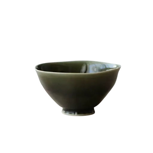 Porcelain Rice Bowl - Green