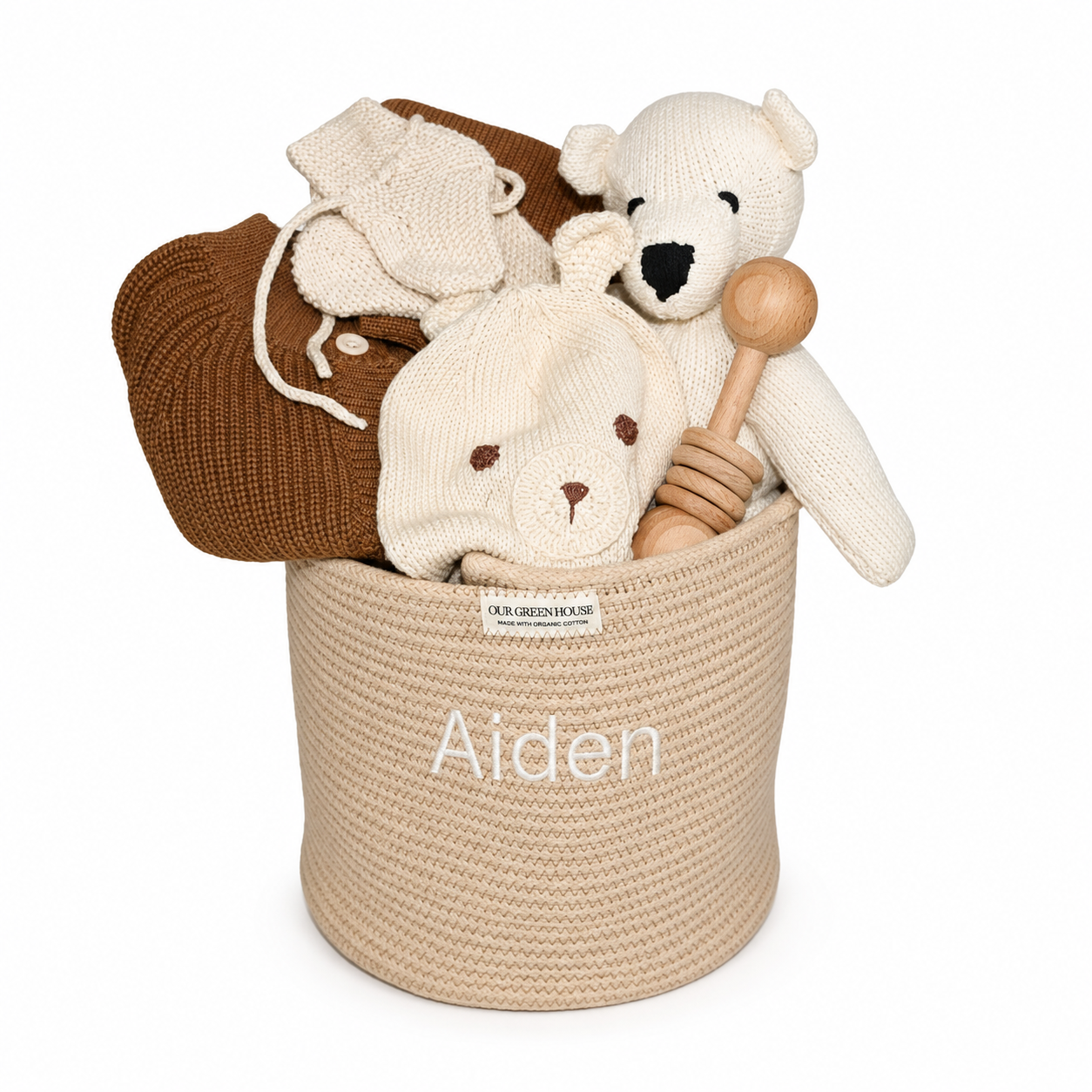 Organic Baby Gift Basket - Cub Collection