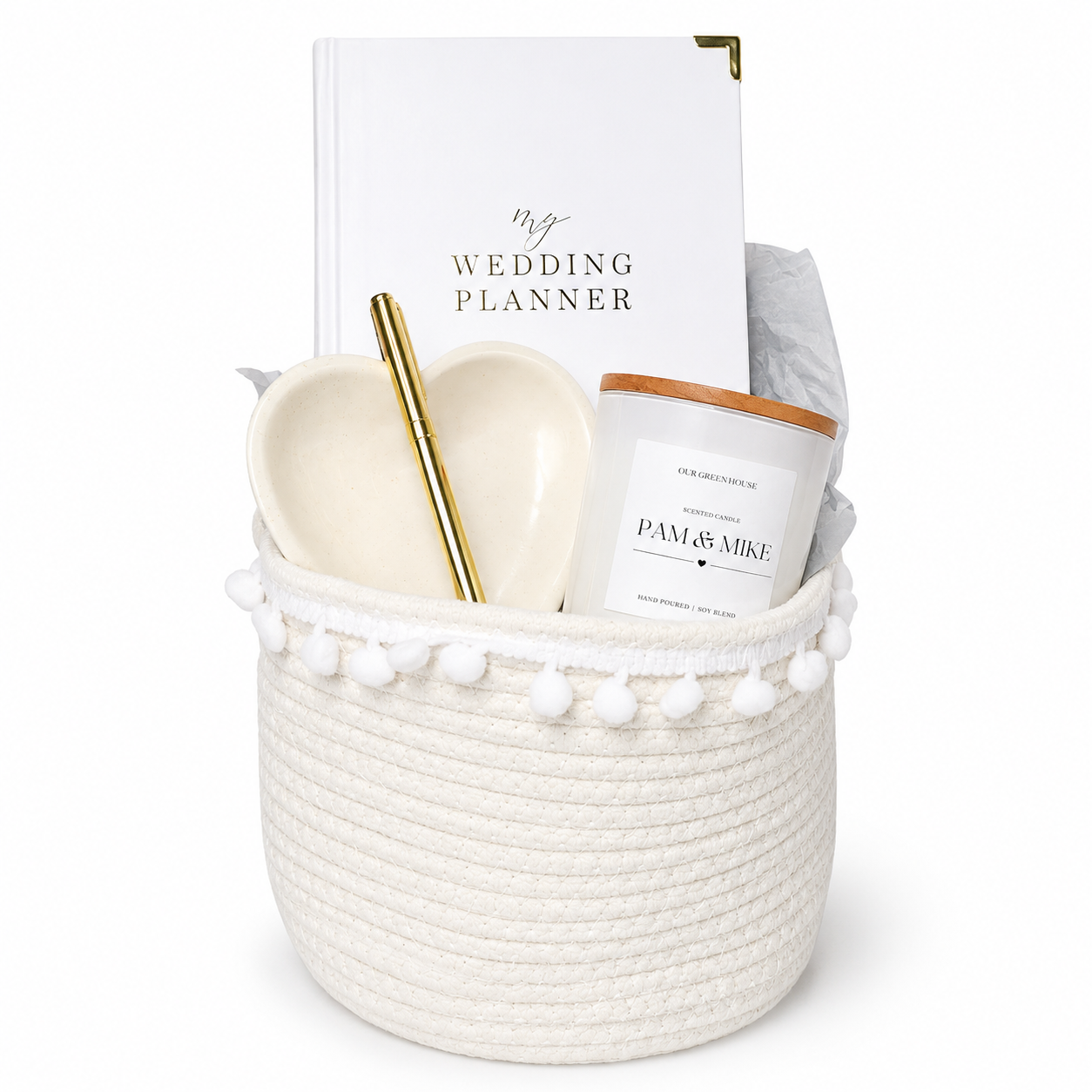 Engagement Gift Basket - The Perfect Match