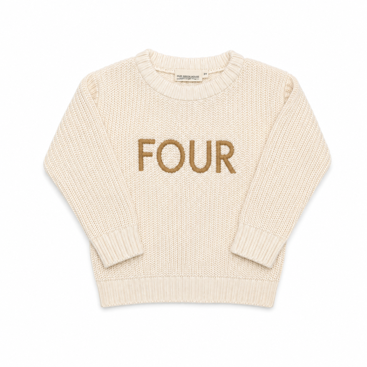 4 year old birthday sweater