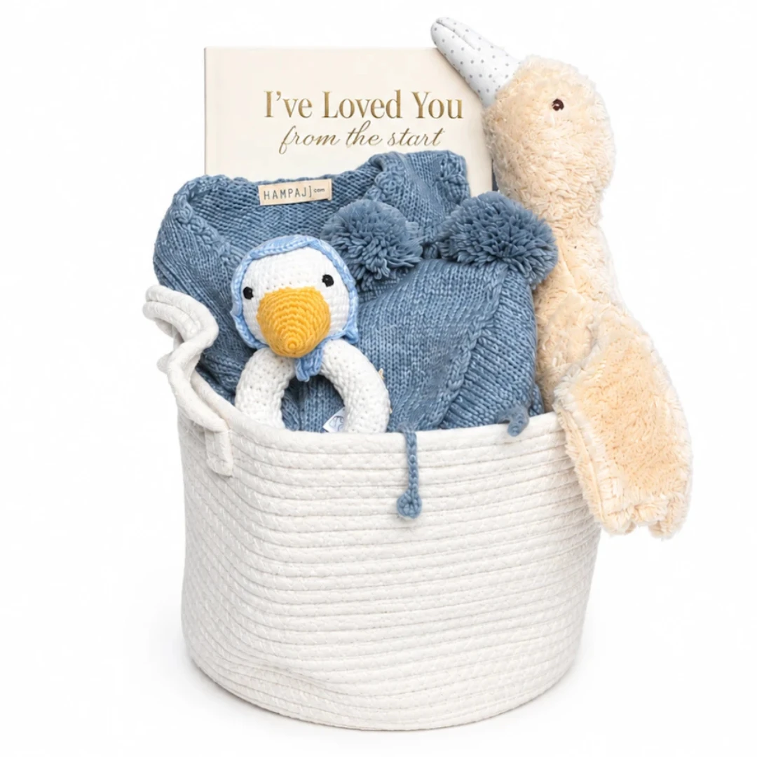 Luxury Organic Baby Gift - Oh My Gosling!