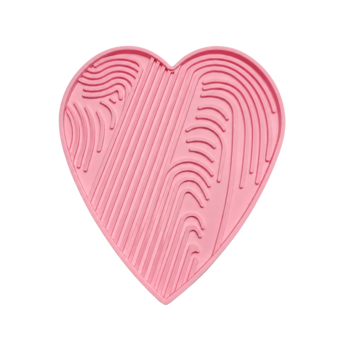 Natural Rubber Dog Licking Mat - Pink