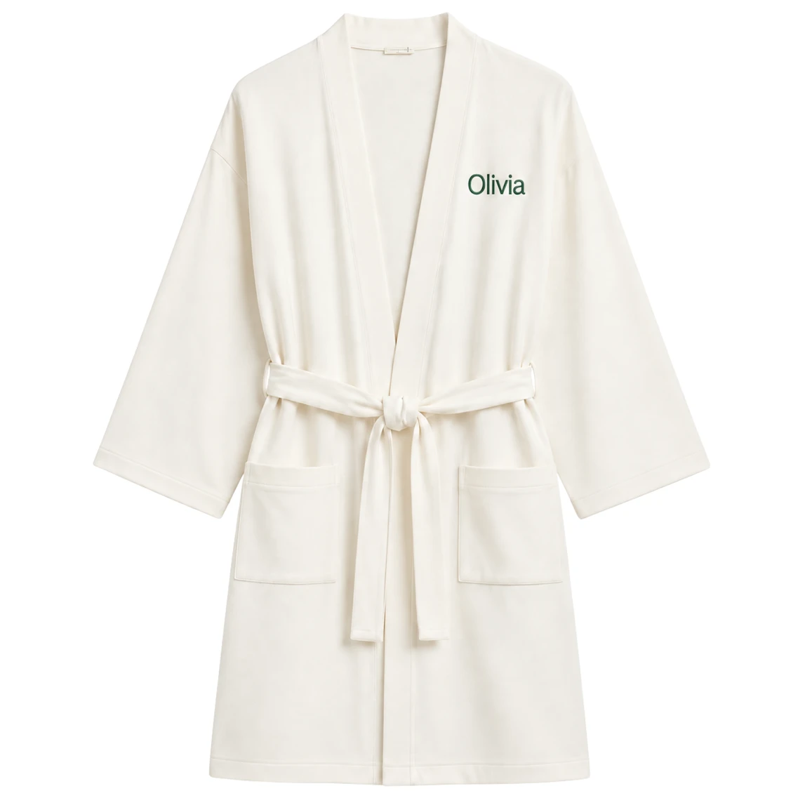 Holiday Gifts - Personalized Organic Jersey Spa Robe