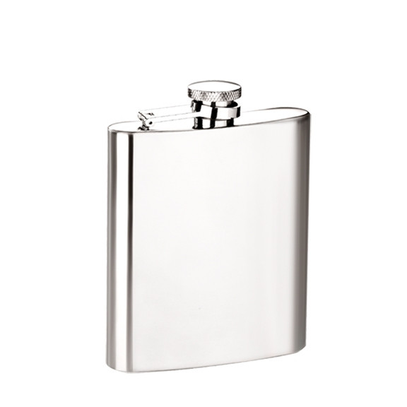silver flask