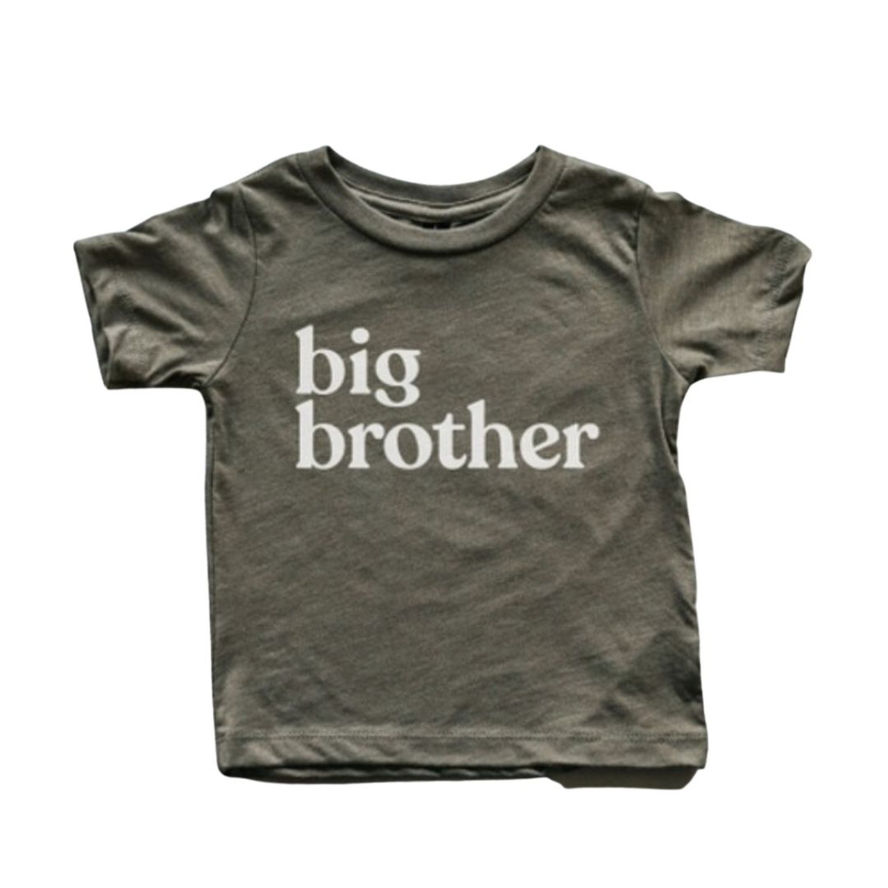 Big Brother T-Shirt - Olive, 4T