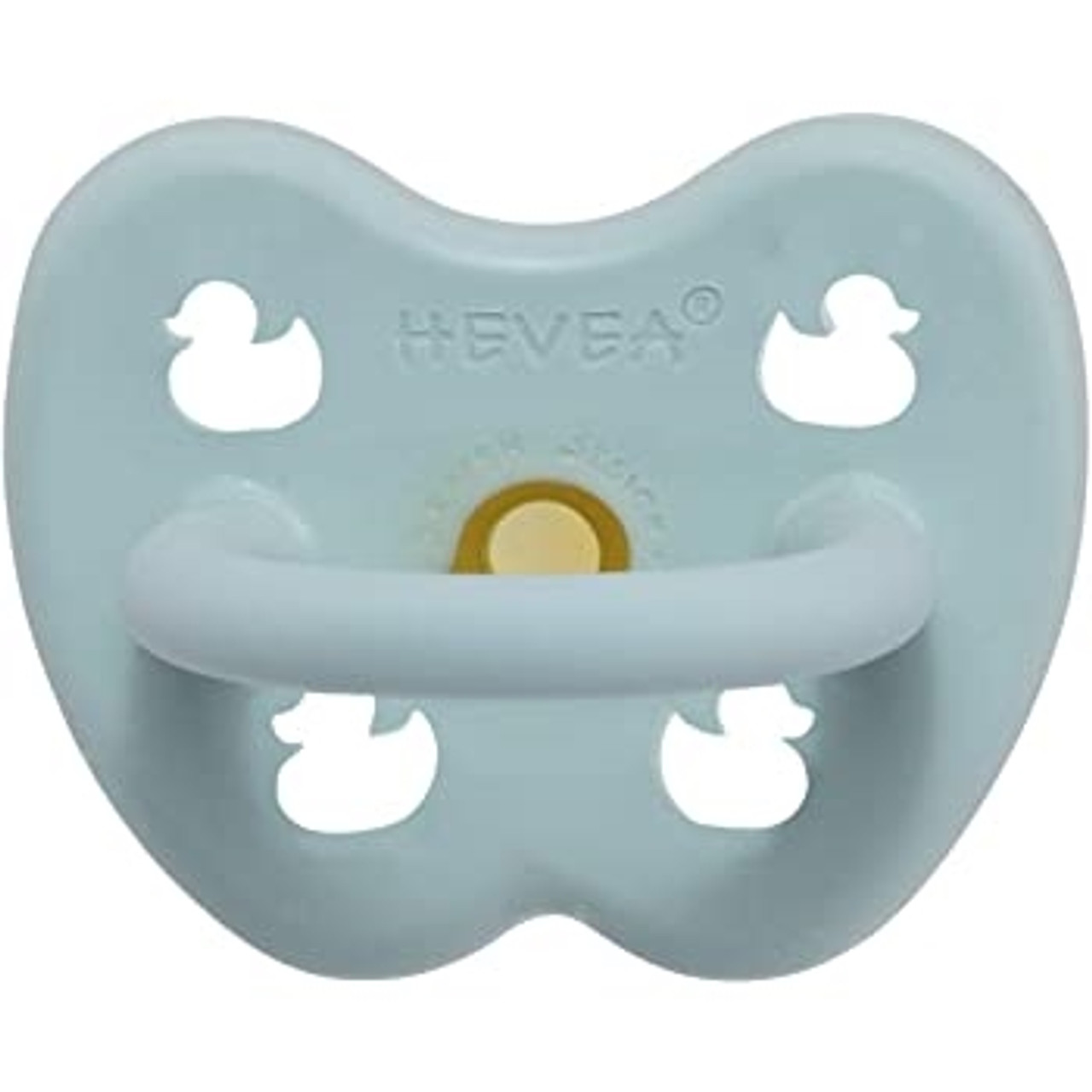 Organic Baby Products - Natural Rubber Pacifier - Baby Blue