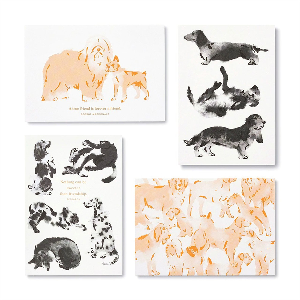 Gift for Pet Lover Dog Themed Greeting Cards