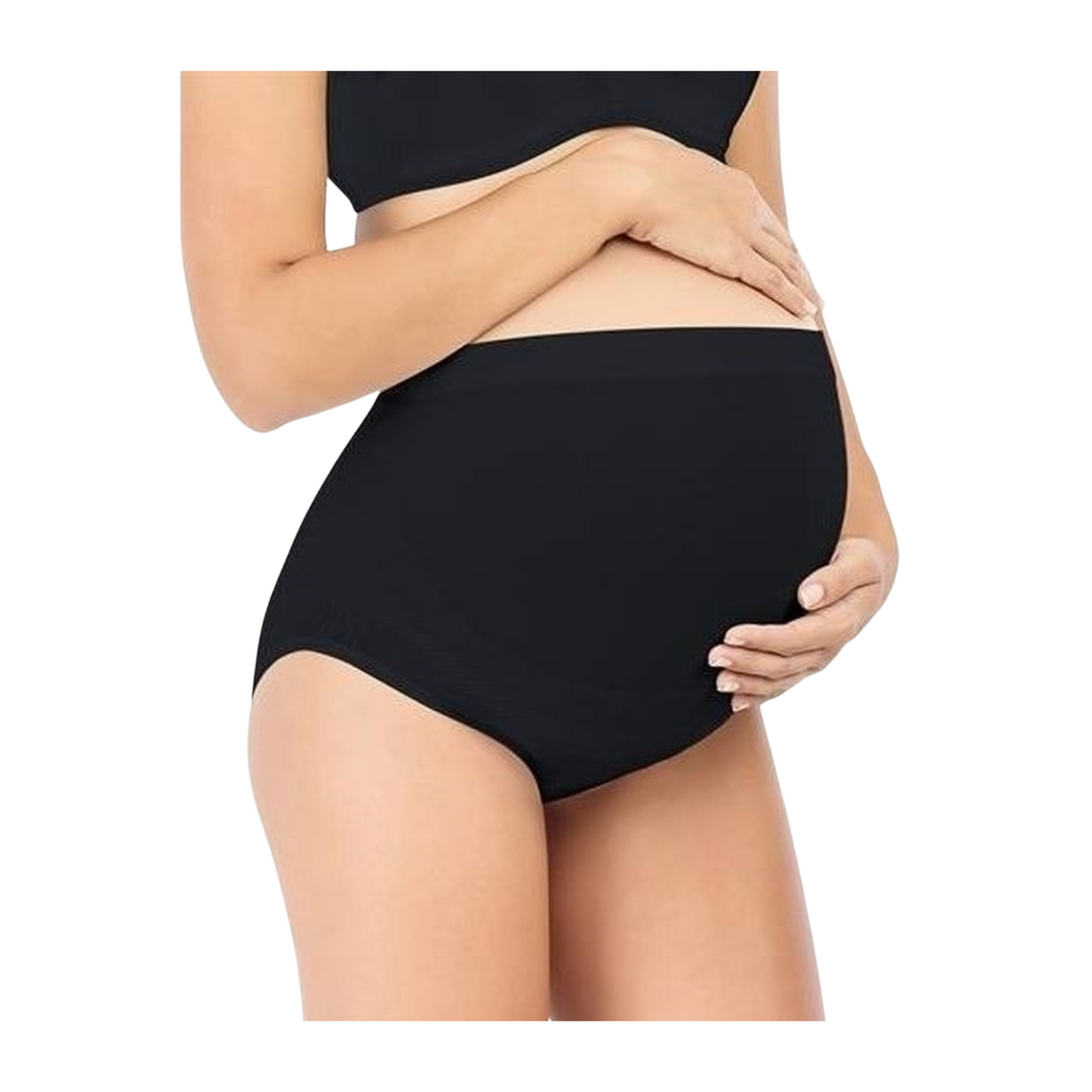 Full Coverage Maternity Underwear - Black - Large - Our Green House