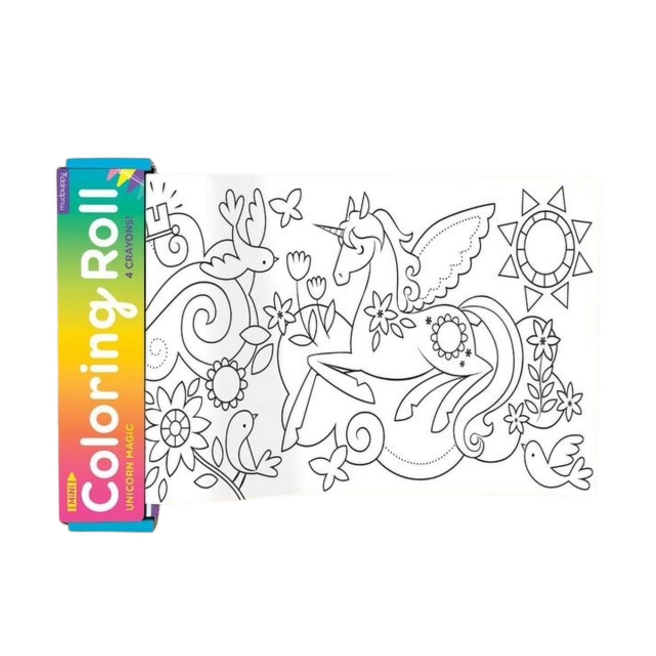 Unicorn Magic Mini Coloring Roll