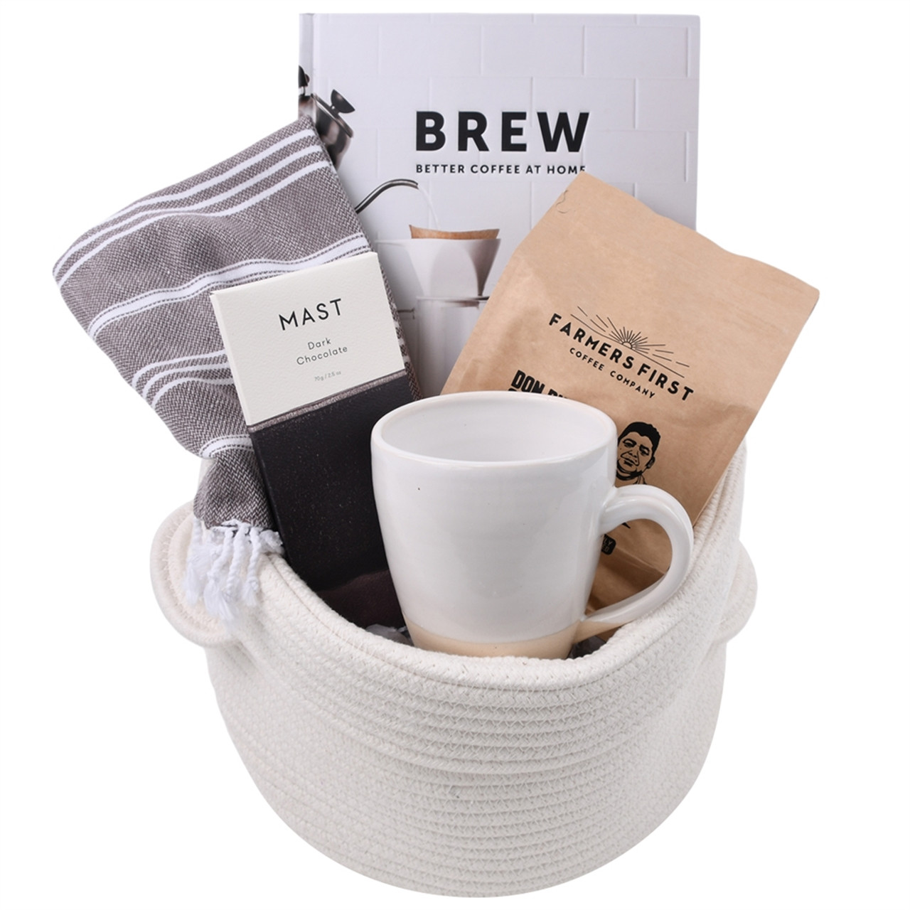 Build Connection with Coffee Gift Basket, Custom Printed Logo Mug – The  Meeting Place on Market