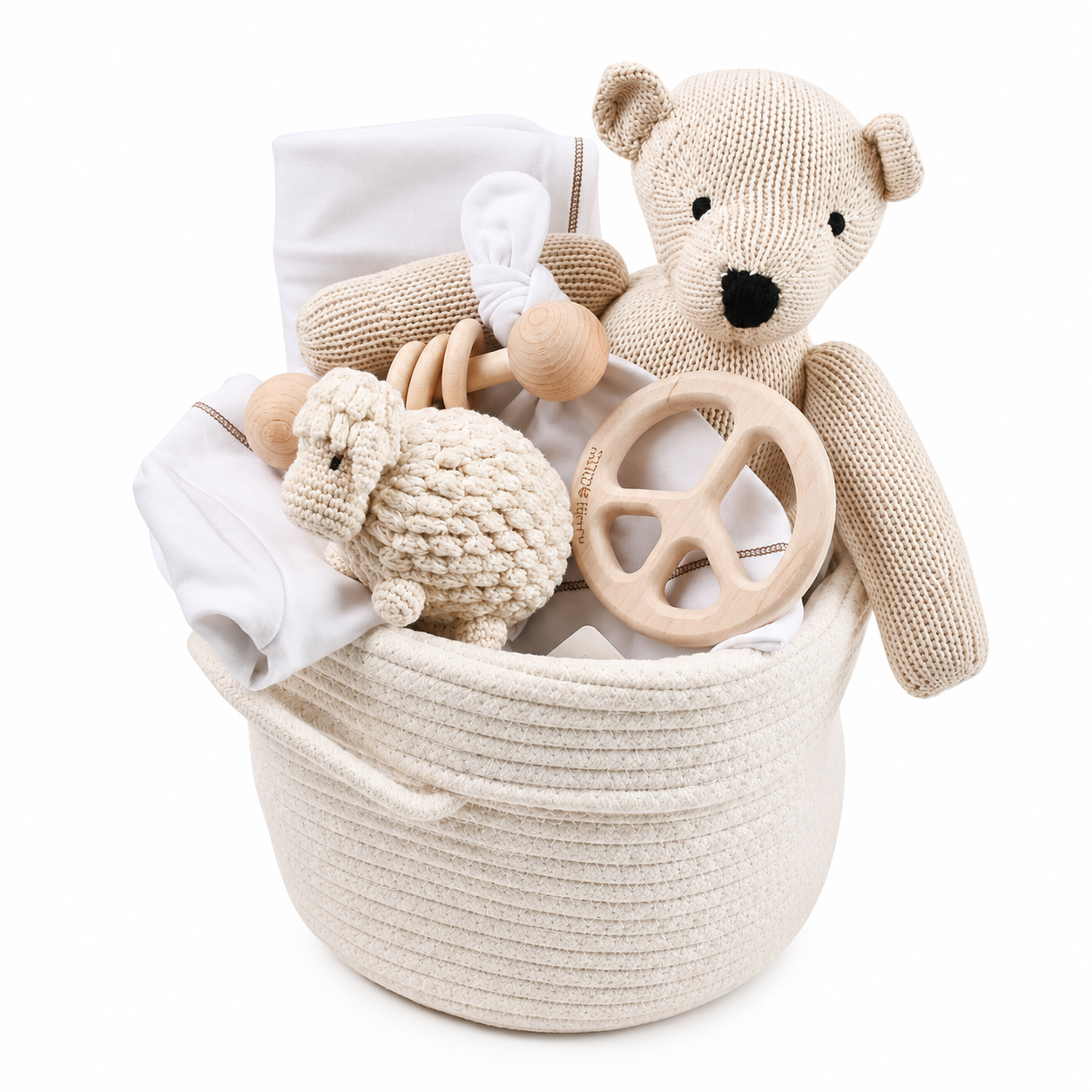 unisex baby gift basket